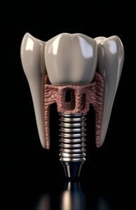 Имплантация с хирургическим шаблоном